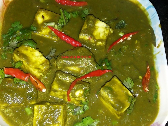 palak paneer